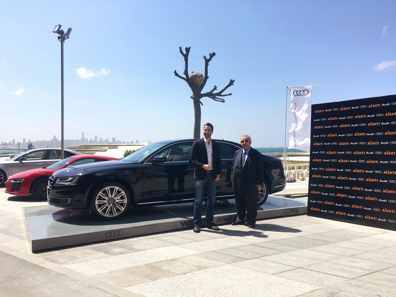 Aishti Announces Winner of the Audi A8 Car